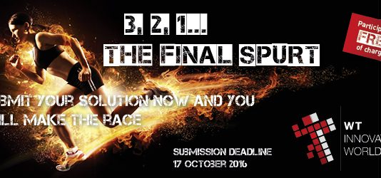 Only 10 days left to submit your innovation to the 8th WT Wearable Technologies Innovation World Cup