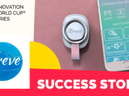 iBreve – Wearable helping you to relax, tracks stress & monitor your breathing