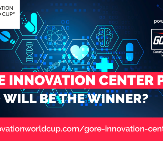 TOP WEARABLE TECHNOLOGY ENTREPRENEUR WINS PRIZE TO COLLABORATE WITH GORE INNOVATION CENTER Gore Innovation Center Prize with Innovation World Cup Series