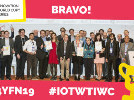 THE TOP IOT INNOVATORS 2019 AWARDED AT 4YFN / MOBILE WORLD CONGRESS BARCELONA Winners 4YFN19 Innovation World Cup