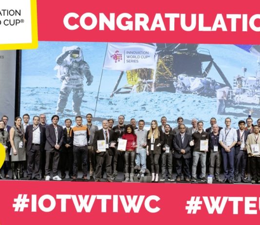 THE TOP WEARABLE AND IOT STARTUPS AWARDED AT WTEU19 MUNICH 10th IOT WT Innovation World Cup winners awarded at WTEU19 ISPO 2019 Munich