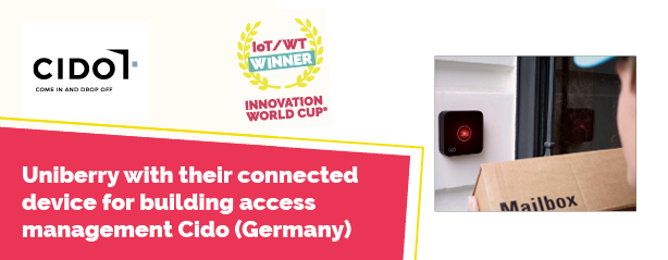 CIDO in the 10th Innovation World Cup® adn Gemalto Trusted Connectivity Award