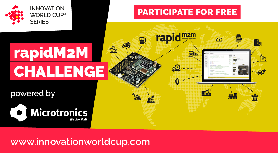 rapidM2M Challenge by Microtronics on 11th IOT/WT Innovation World Cup