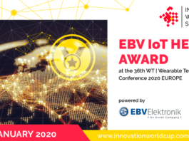 THE TOP5 EUROPEAN IoT START-UPS 2020 EBV, EBV IoT Hero