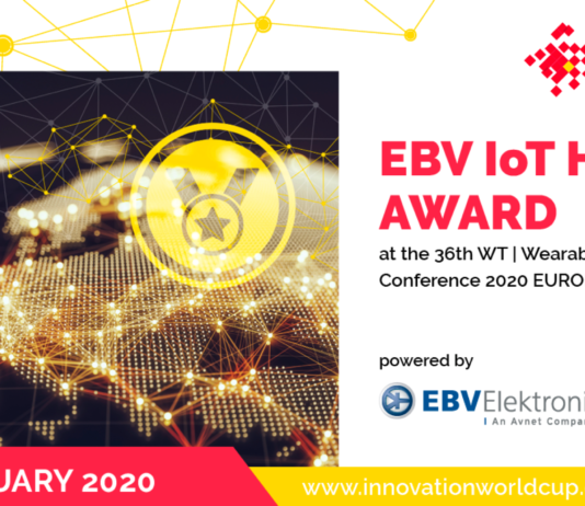 THE TOP5 EUROPEAN IoT START-UPS 2020 EBV, EBV IoT Hero