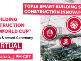 Meet the TOP10 Smart Building Smart Construction Innovators 2020 TOP10 Smart Building Smart Construction Innovators 2020 of 3rd Smart Building Smart Construction Innovation World Cup