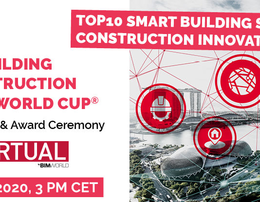 Meet the TOP10 Smart Building Smart Construction Innovators 2020 TOP10 Smart Building Smart Construction Innovators 2020 of 3rd Smart Building Smart Construction Innovation World Cup