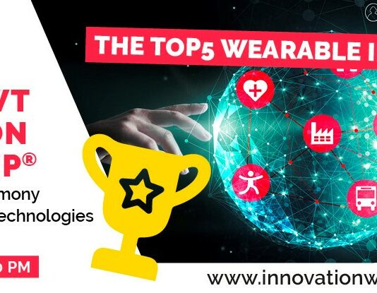 HERE ARE THE WORLD´S TOP5 WEARABLE TECHPRENEURS 2021 AND EBV IOT HERO 2021! top5 ebv iot hero and wearable startups 12th iot7wt innovation world cup at wteu21