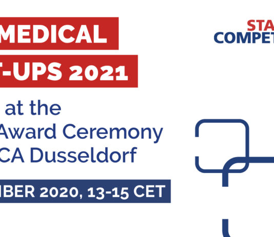 HERE ARE THE TOP3 MEDICAL START-UPS 2021 OF THE 10th MEDICA Start-up COMPETITION! TOP3 Medical Start-ups 2021