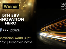 THE 5TH EBV INNOVATION HERO ANNOUNCED AT HANNOVER MESSE 2022