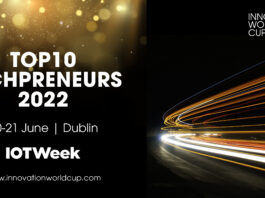 TOP10 TECHPRENEURS AWARDED AT IOTWEEK DUBLIN 2022