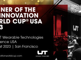 The winner awarded at the 44th WT | Wearable Technologies Conference USA