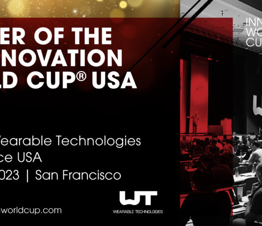 The winner awarded at the 44th WT | Wearable Technologies Conference USA