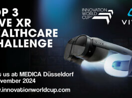 Meet the Top 3 of the VIVE XR Healthcare Challenge Award 2024 at MEDICA