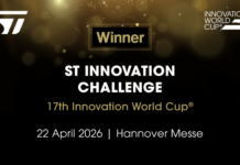 STMicroelectronics Announces Winner of ST Innovation Challenge at HANNOVER MESSE