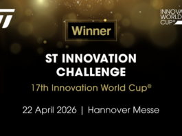 STMicroelectronics Announces Winner of ST Innovation Challenge at HANNOVER MESSE